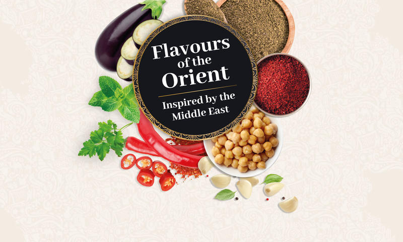 Orient trifft Snack: Neue Aromen